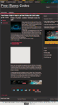 Mobile Screenshot of free-itunes-codes.org